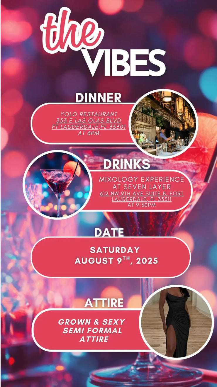 Jenny’s Mixology Experience