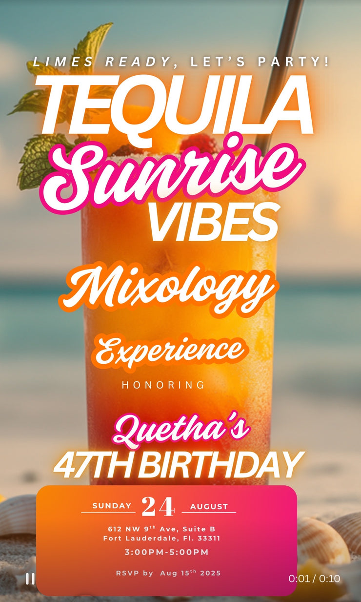 Quetha’s Mixology Experience