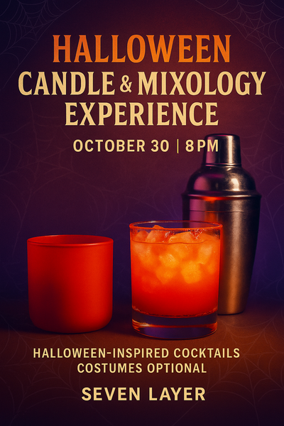Halloween Candle and Mixology Experience